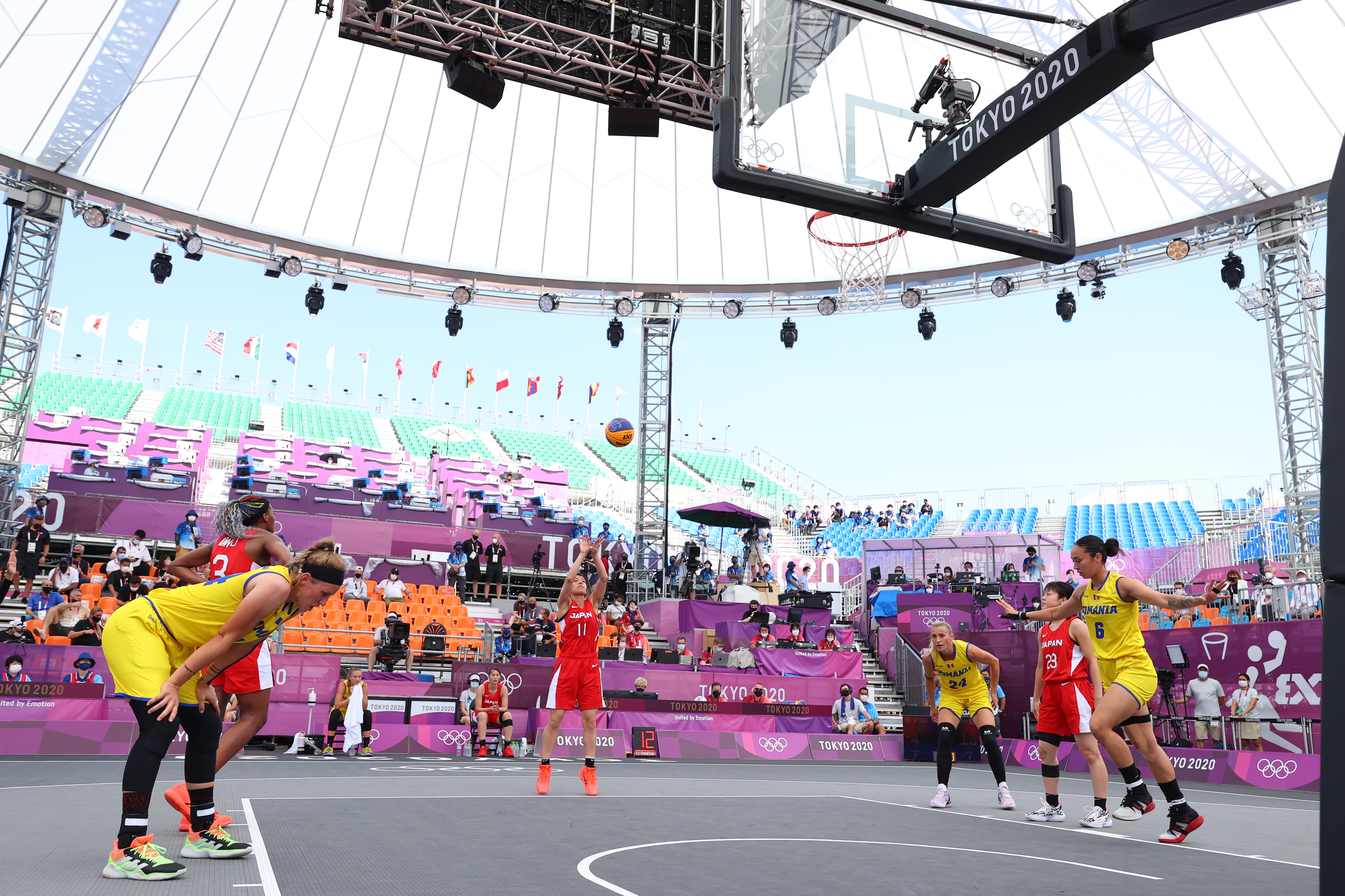 東京2020大会3x3バスケットボール女子予選ラウンド