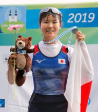 ボート、冨田２位で女子初メダル 世界選手権シングルスカル