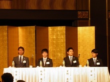 JOCの就職支援「アスナビ」：中部経済同友会および岐阜県経済同友会メンバーへ選手が現状説明