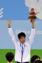 【ユニバ第3日】競泳・入江、柔道・川上、体操男子団体が金メダル
