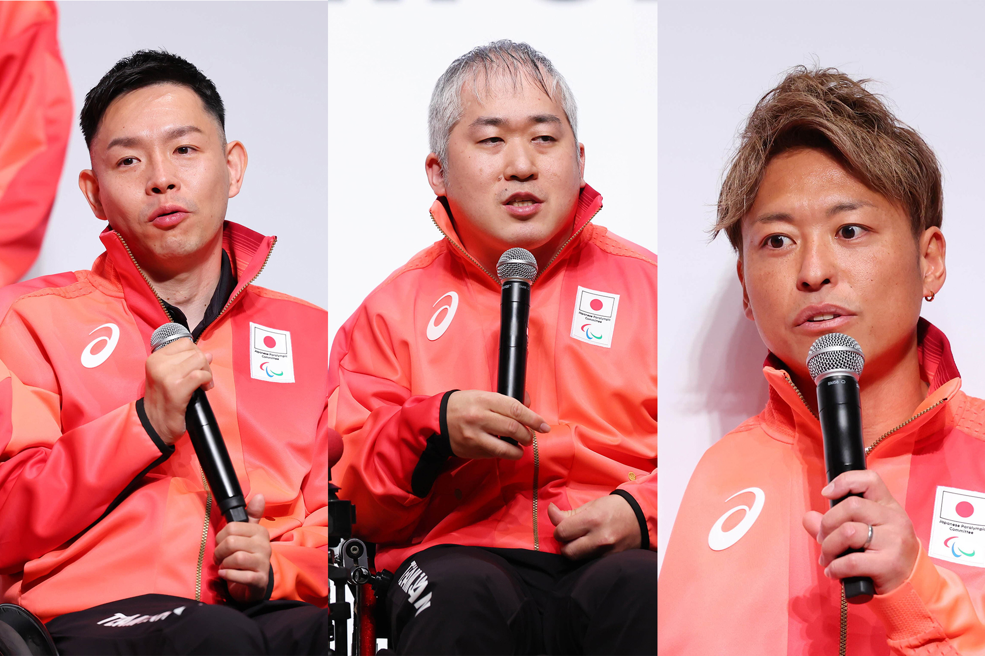 左から若山英史選手、廣瀬隆喜選手、宇田秀生選手（写真：アフロスポーツ）
