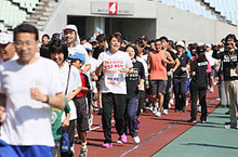 のべ1,807名が参加！2011オリンピックデーラン大阪大会