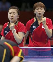 女子日本が２大会連続４強 卓球・４日 