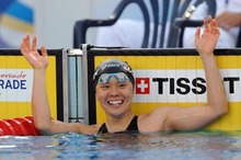 【ベオグラード大会・水泳】競泳女子50m背泳ぎで酒井志穂選手が大会新記録で金メダルを獲得！ 