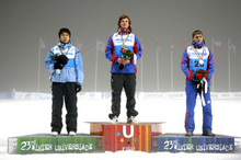 【スキー・ジャンプ】ラージヒル、小山内選手が銀メダルを獲得！