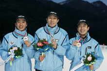 【スキー・ノルディック複合】団体で日本チーム、銅メダルを獲得！