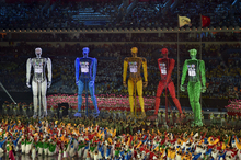 南京ユースオリンピックが開幕　選手ら88名が開会式に参加