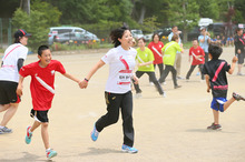 松村亜矢子さん、三宮恵利子さんが初参加 「オリンピックデー・フェスタin とよま」レポート