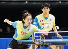 卓球、吉村・石川組が４回戦進出 全日本選手権第２日
