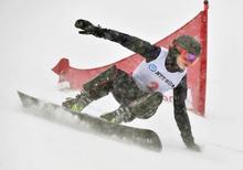 スノーボード、家根谷が大回転Ｖ 冬季アジア大会