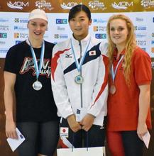 競泳、池江Ｖ日本記録に０秒１０ フランスの国際大会で