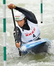 カヌー、リオ銅の羽根田が３連覇 全日本スラローム