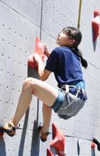 クライミングのユース合宿公開 １５歳伊藤「総合力上げる」
