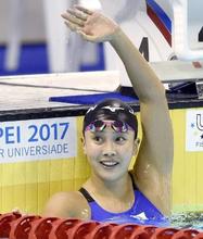 競泳女子の渡部が２冠 台北ユニバ第６日
