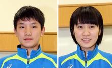 張本、平野組で混合複出場 来年の卓球全日本選手権