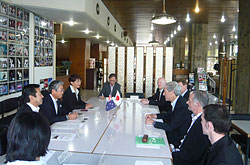 日本スポーツマンクラブにおけるミーティング