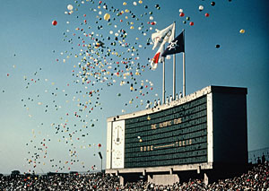 Opening Ceremony of the 1964 Tokyo Olympics