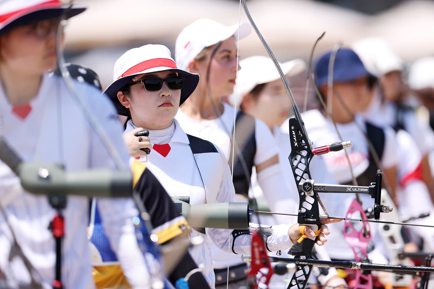 東京2020大会アーチェリー女子個人ランキングラウンド