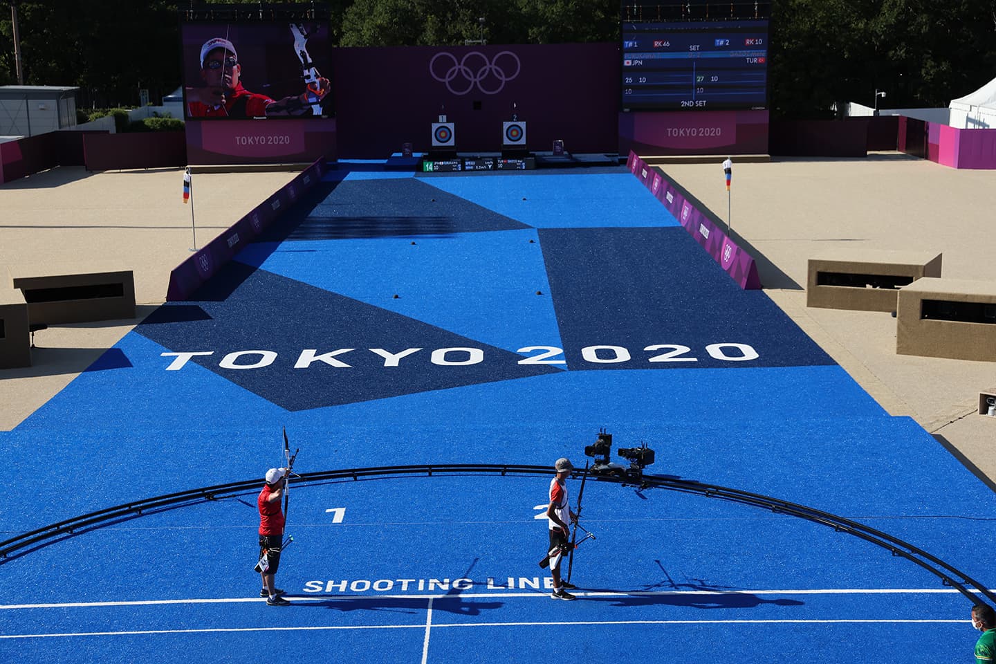 東京2020大会アーチェリー男子個人準決勝