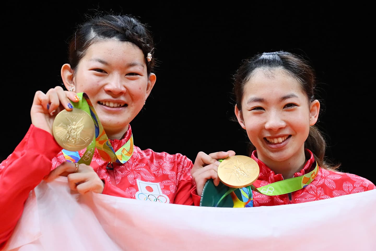 リオデジャネイロ2016大会  女子ダブルスで金メダルを獲得した髙橋礼華選手と松友美佐紀選手のペア