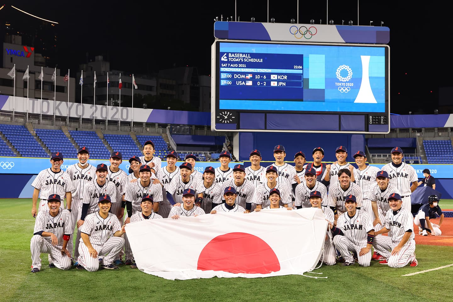東京2020大会野球決勝日本が金メダル