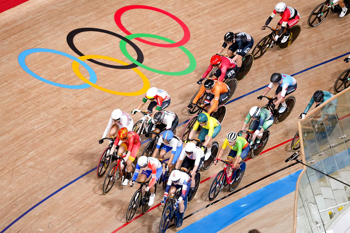 東京2020大会自転車トラック女子オムニアムエリミネーションレース