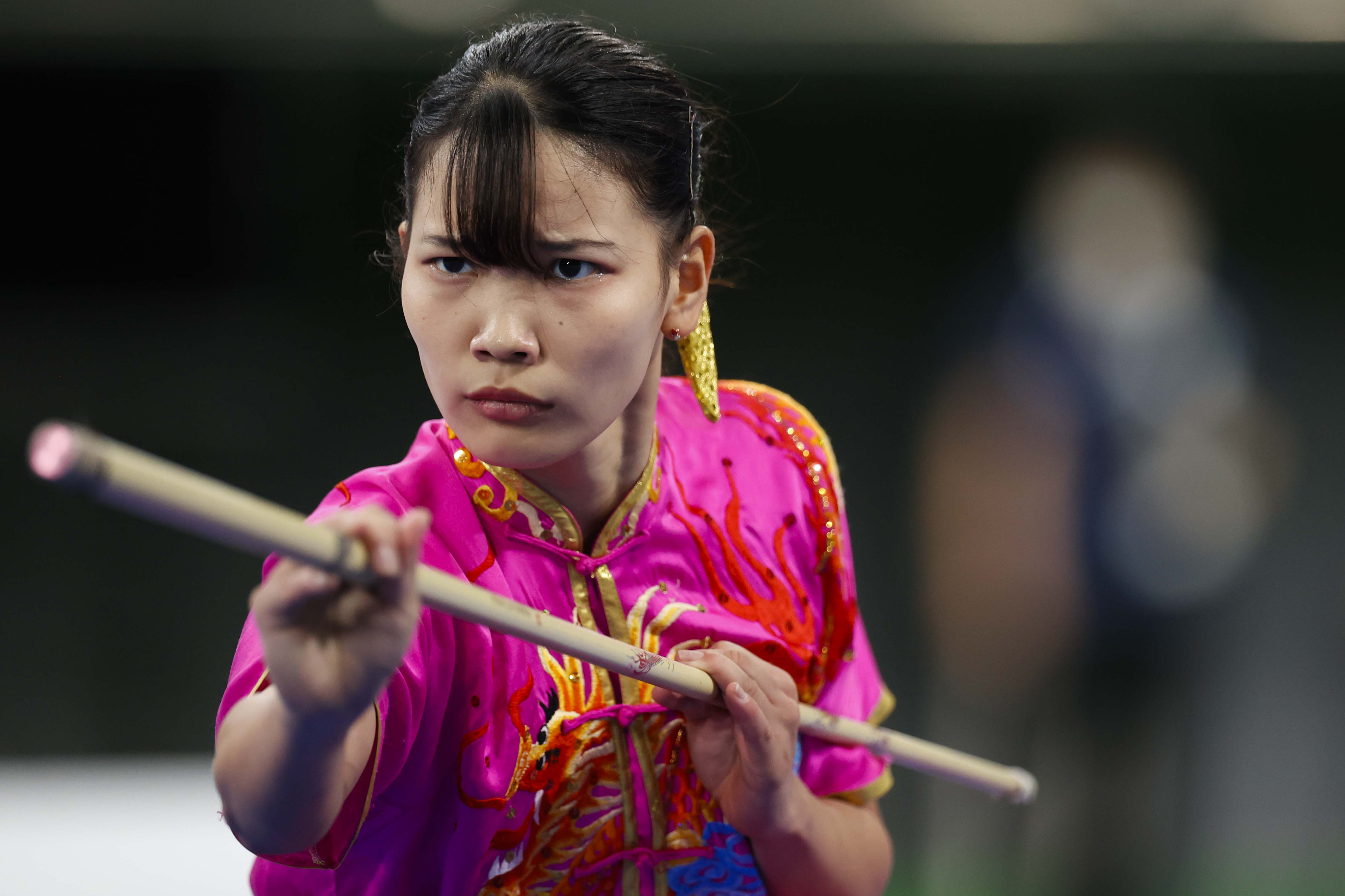 全日本武術太極拳選手権大会女子 長拳 長器械