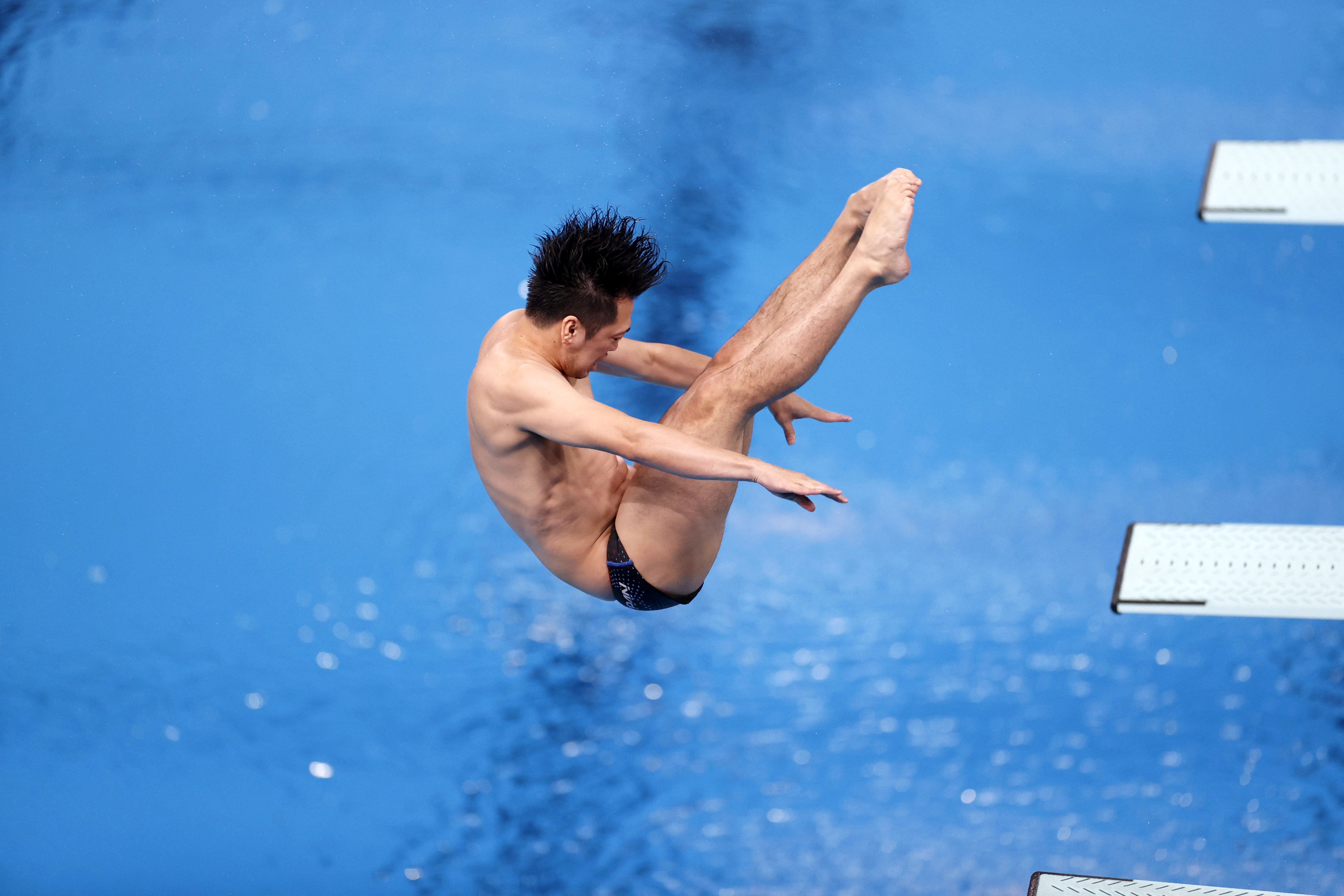 パリ2024大会 飛込 男子3m飛板飛込 準決勝