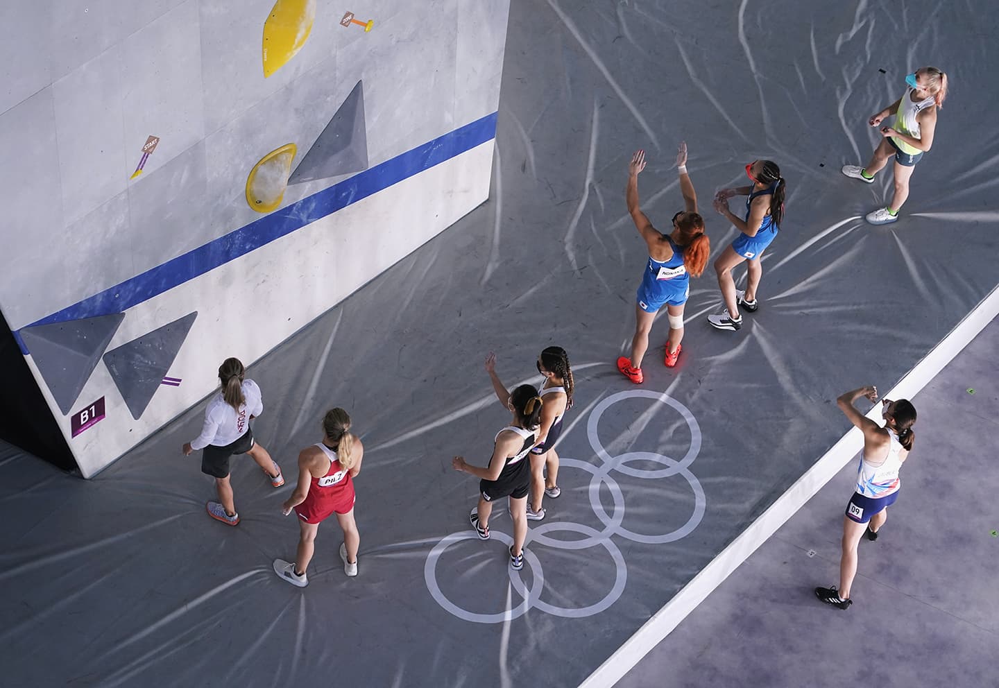 東京2020大会 スポーツクライミング 女子複合 決勝 ボルダリング