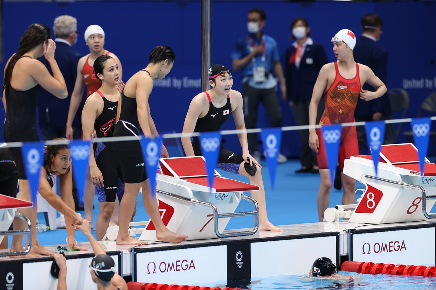 東京2020大会競泳女子400mメドレーリレー決勝