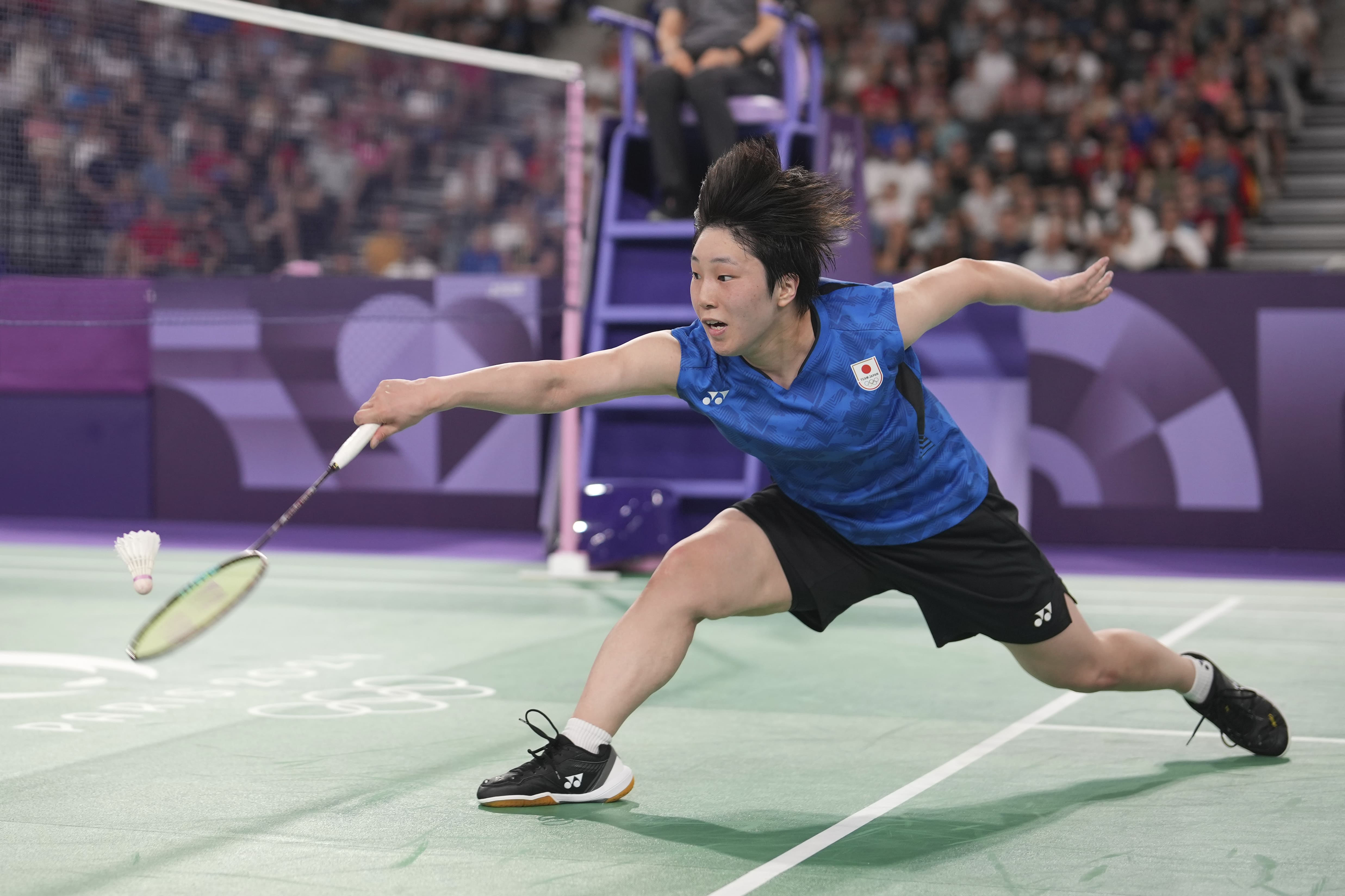 パリ2024大会バドミントン女子シングルス準々決勝