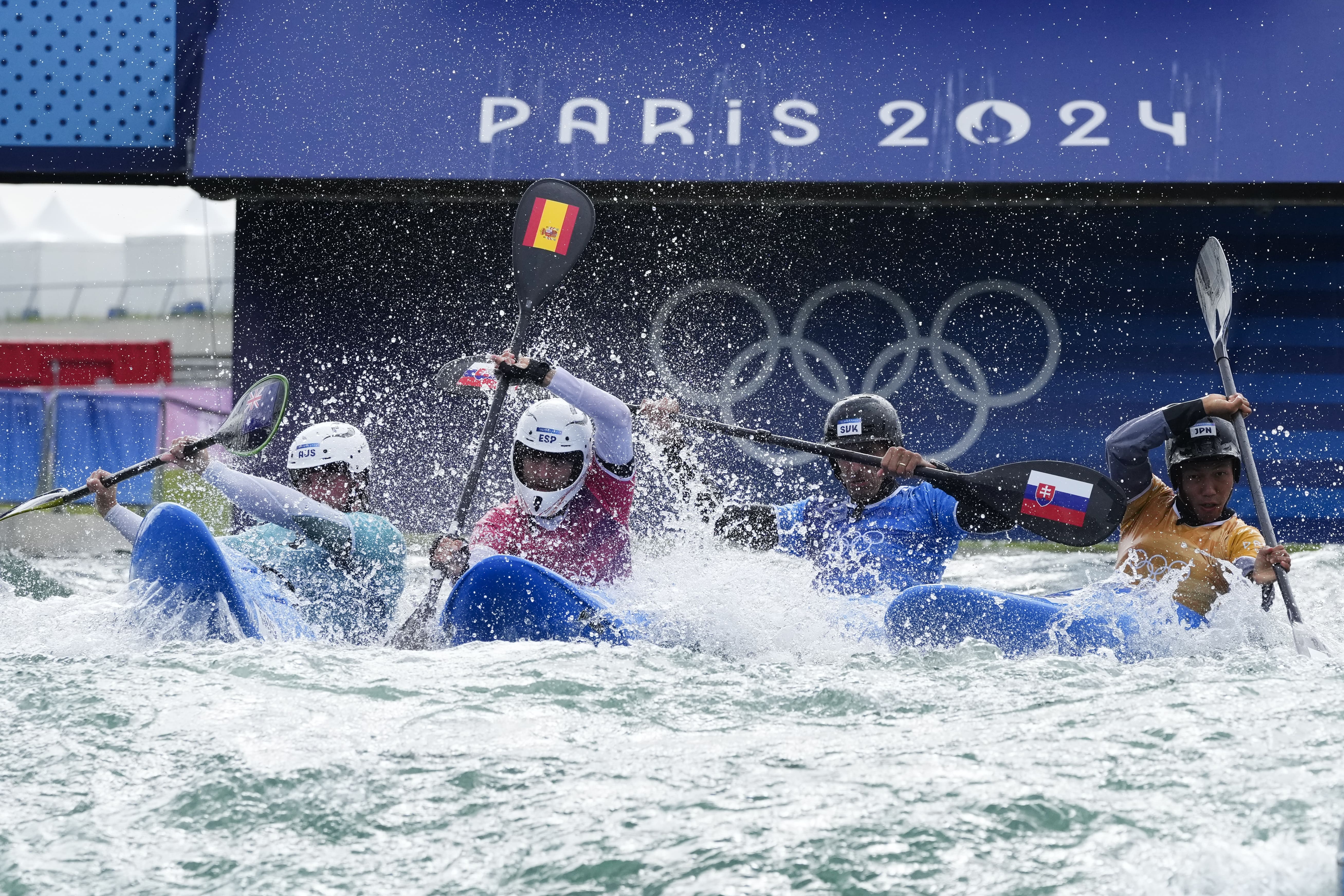 パリ2024大会カヌー スラローム 男子カヤッククロス 第1ラウンド