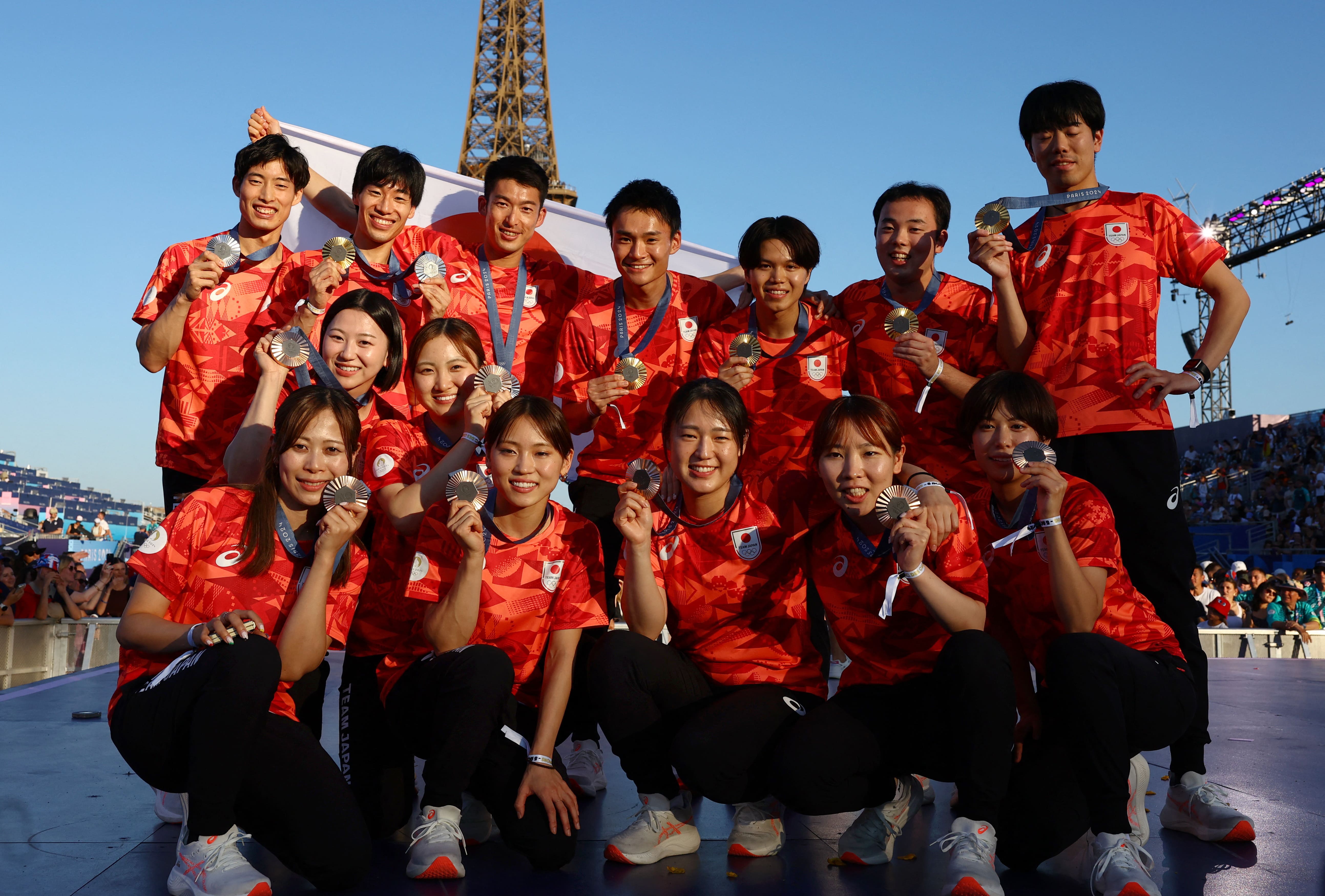 パリ2024大会 フェンシングのメダリストたち