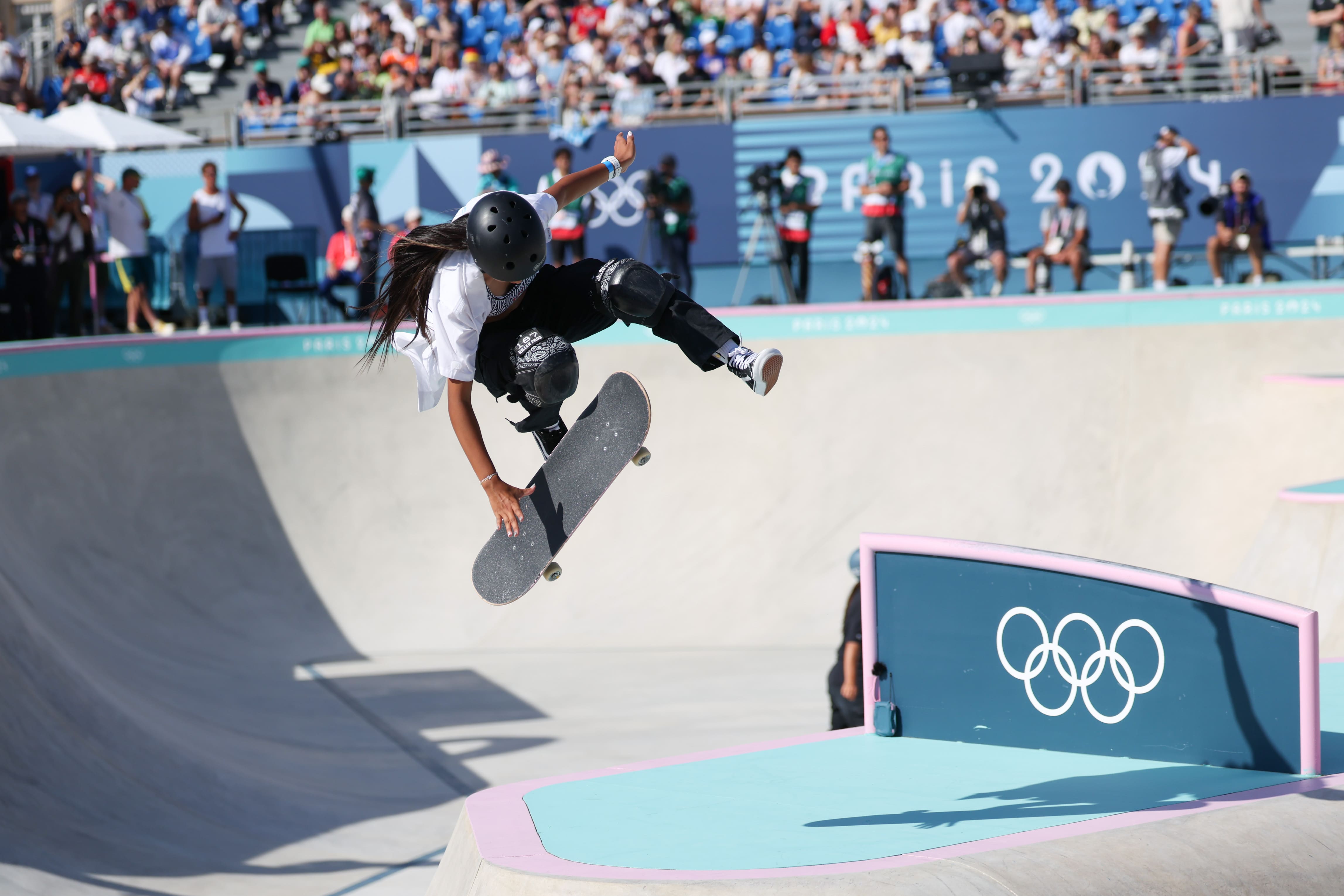 パリ2024大会スケートボード女子パーク決勝