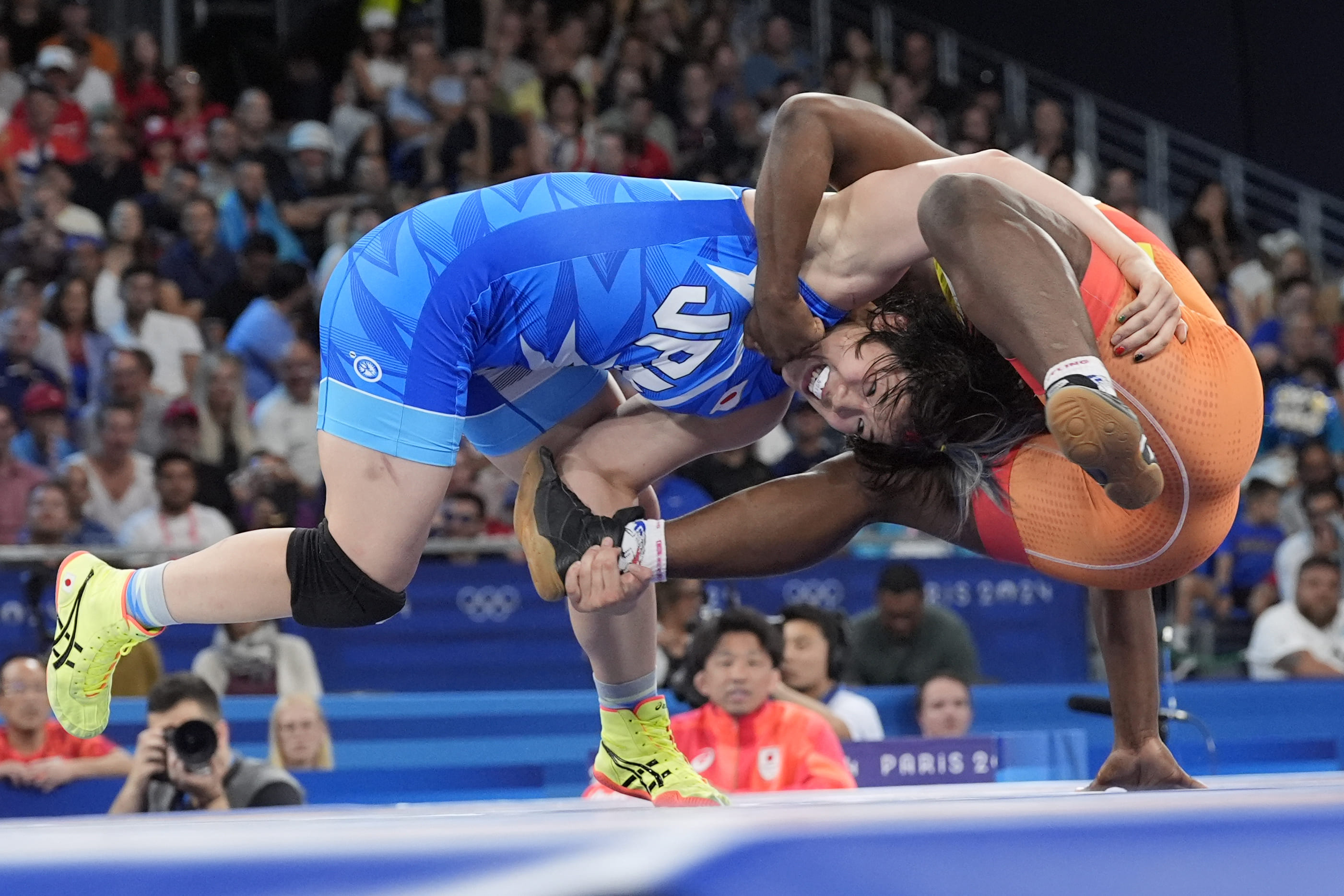 パリ2024大会 レスリング 女子76kg級 準決勝