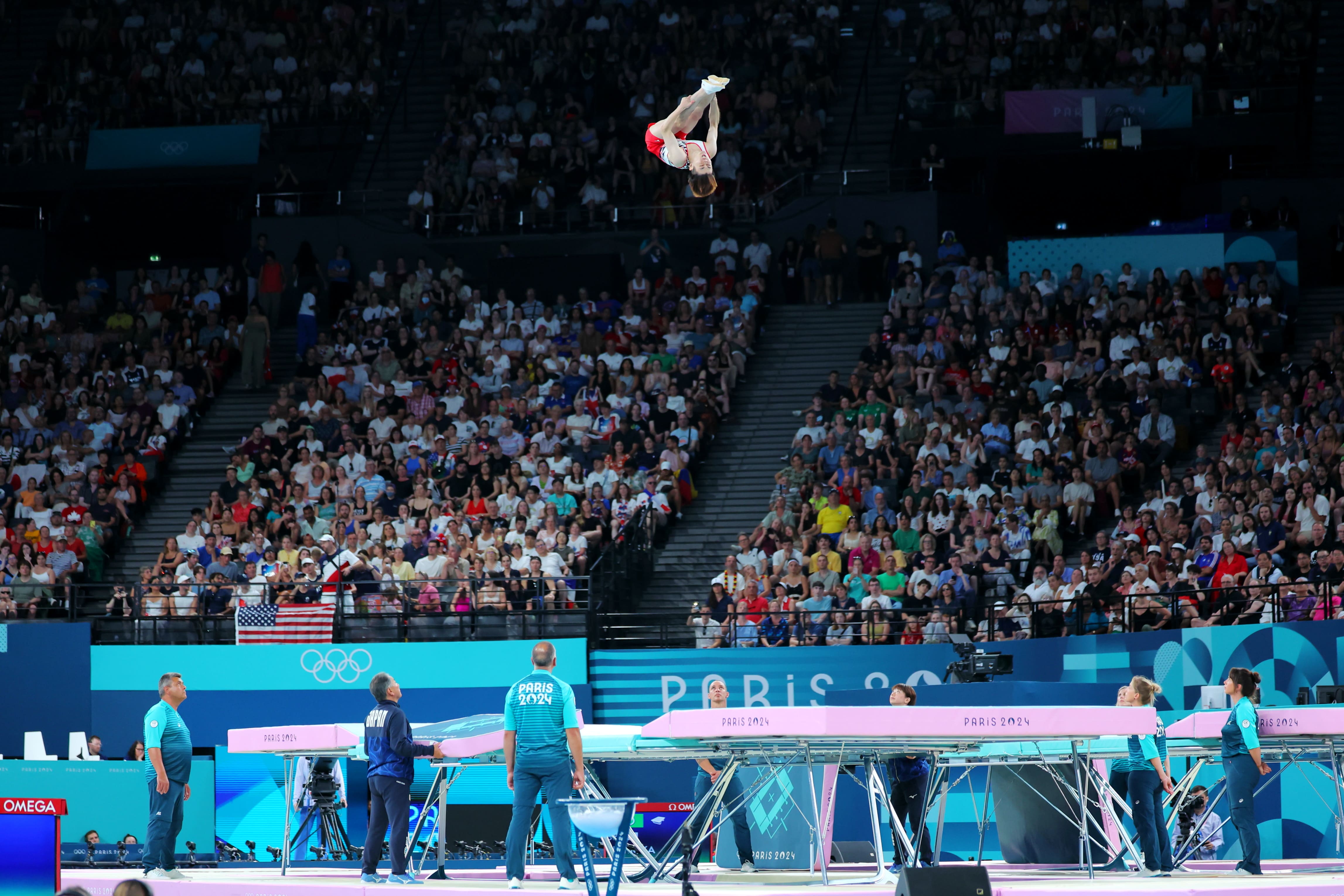 パリ2024大会トランポリン男子予選