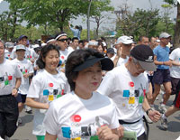 Olympic Day Run in Osaka