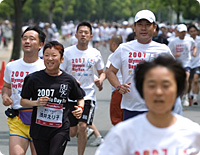 Olympic Day Run in Osaka