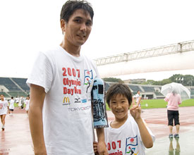 Olympic Day Run in Osaka