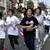 吉田沙保里さん（レスリング／アテネ、北京オリンピック出場 金メダル）と一緒にジョギング！