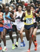 東京マラソン、設楽悠は２位 １６年ぶり日本新、チュンバ優勝
