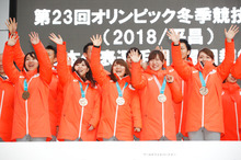 第23回オリンピック冬季競技大会（2018/平昌）日本代表選手団　帰国報告会を開催