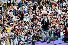 １０万人超が羽生選手連覇を祝福 「ただいま」、仙台でパレード