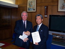 日本オリンピック委員会、英国オリンピック協会とパートナーシップ協定を締結