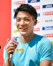 桐生祥秀、４年ぶりＶに意欲 ２２日から陸上日本選手権