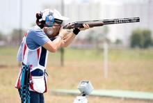 中山ら決勝に進めず 射撃・２０日