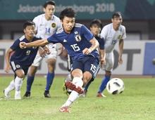 日本、マレーシア下し８強 サッカー・２４日