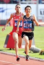 井上が日本勢３２年ぶり金 男子マラソン・２５日