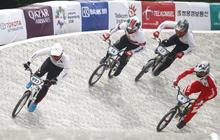 男子ＢＭＸで長迫が優勝 自転車・２５日