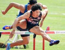 金井、高山が決勝へ 陸上・２７日